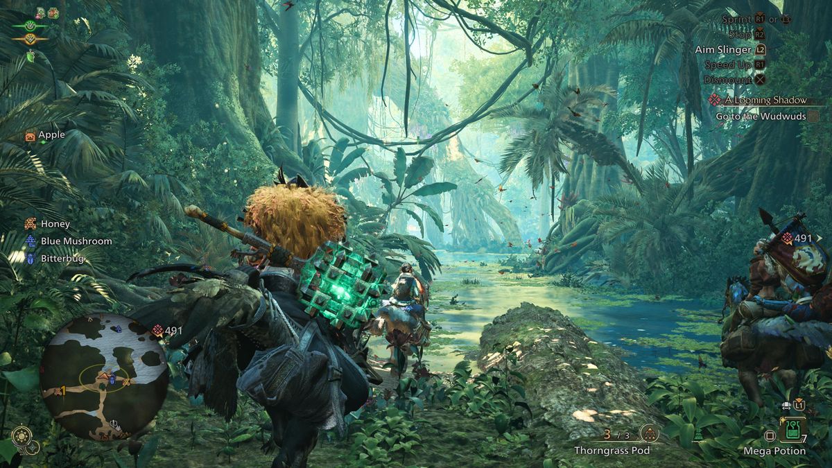 Exploring the Scarlet Forest in Monster Hunter Wilds