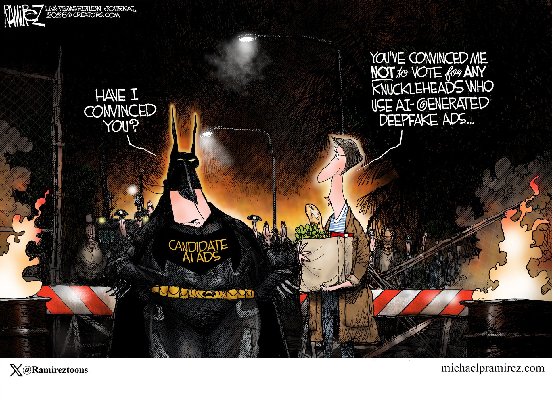 
                                Political Cartoon
                            