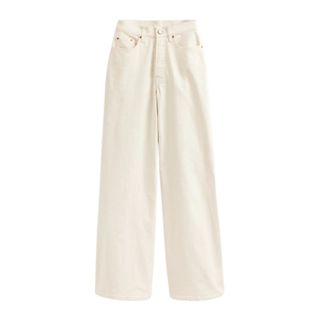 Boden High Rise Wide Leg Jeans