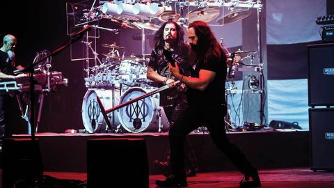 Dream Theater live on stage in London