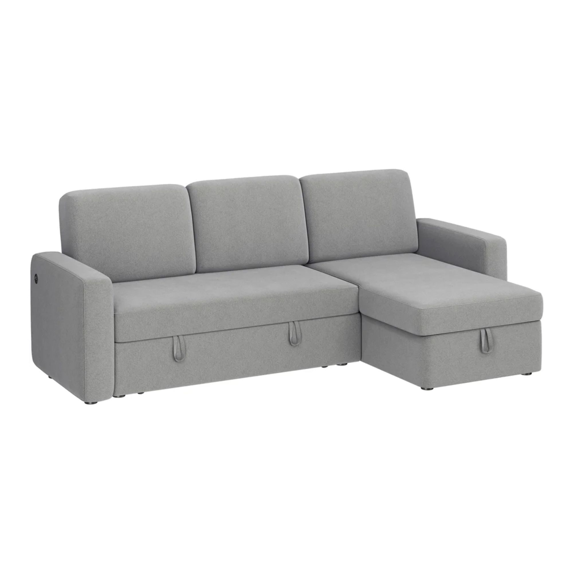 Alden Design Reversible Sectional Sofa 