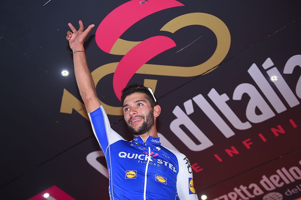 Fernando Gaviria (Quick-Step Floors) has collected three wins in the Giro so far