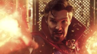 Benedict Cumberbatch in Doctor Strange 2.