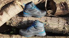 Jack Wolfskin Force Striker Texapore hiking boots on some logs