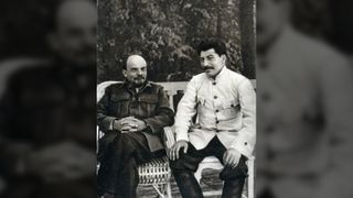 Vladimir Lenin and Joseph Stalin in 1922