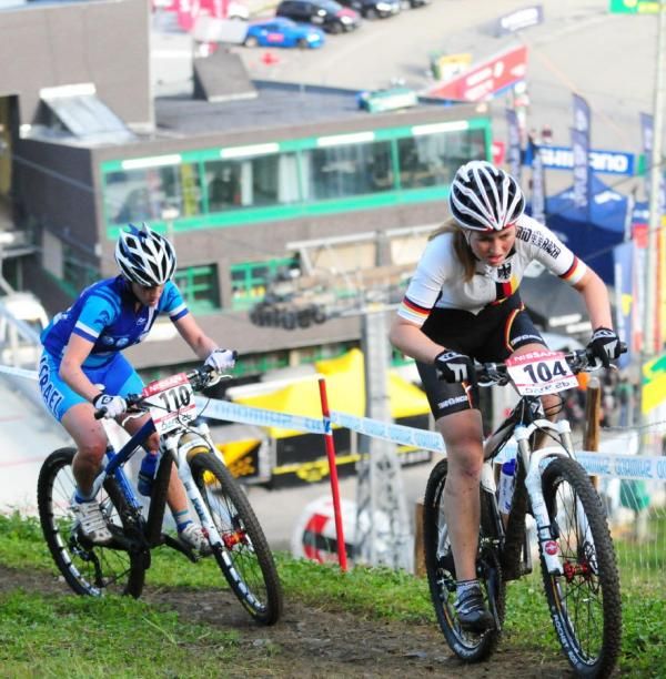 Helen Grobert (Germany) rode a very strong race