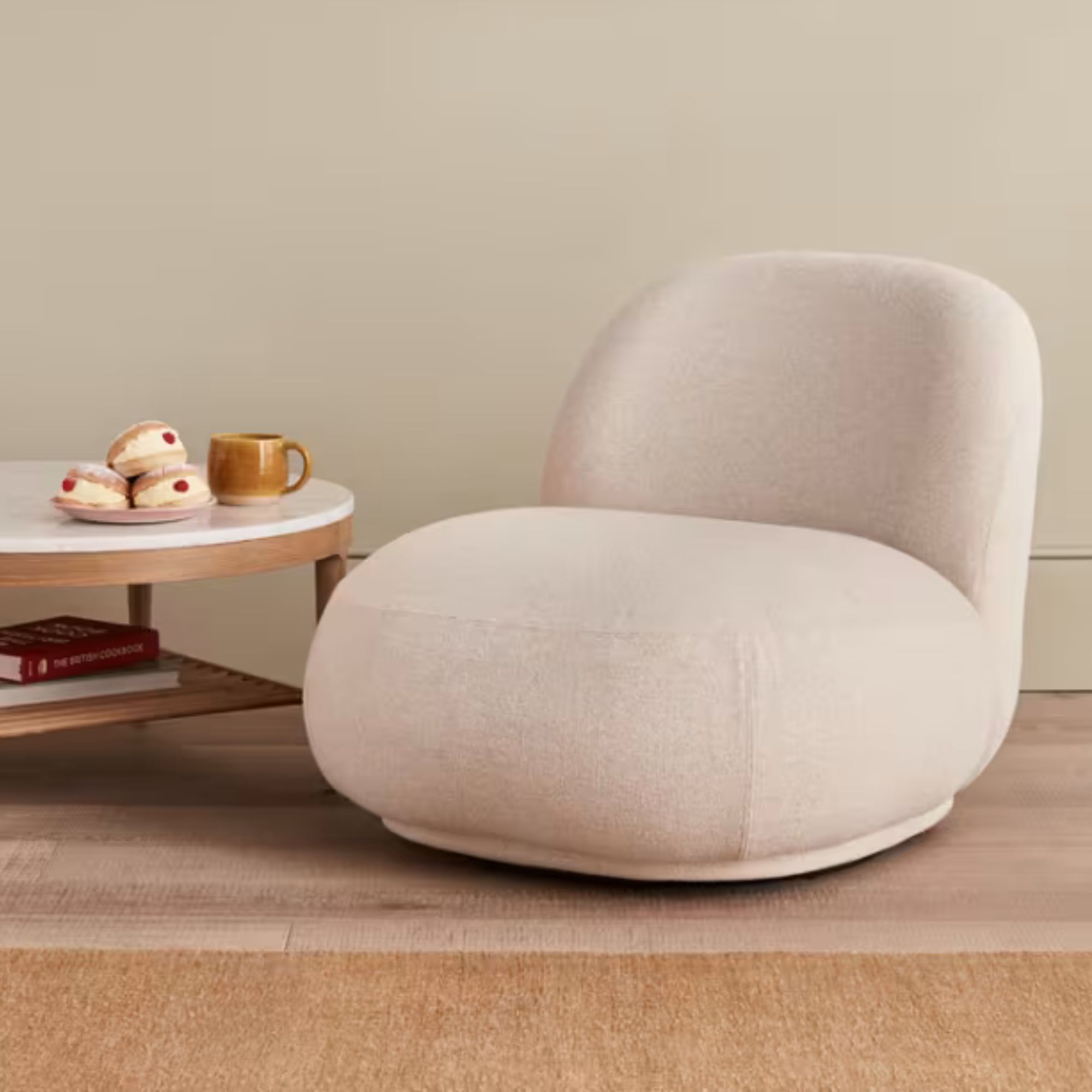 Loaf, Dumpling Accent Chair