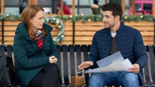 Alex Paxton-Beesley, Dan Jeannotte in Our Christmas Mural