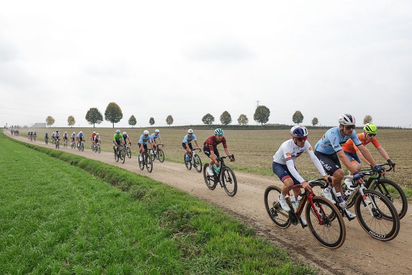 Tom Pidcock at the UCI Gravel World Championships 2025