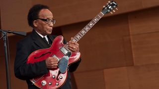 George Freeman performs during 2014 Chicago Jazz Festival at Grant Park on August 29, 2014 in Chicago, Illinois