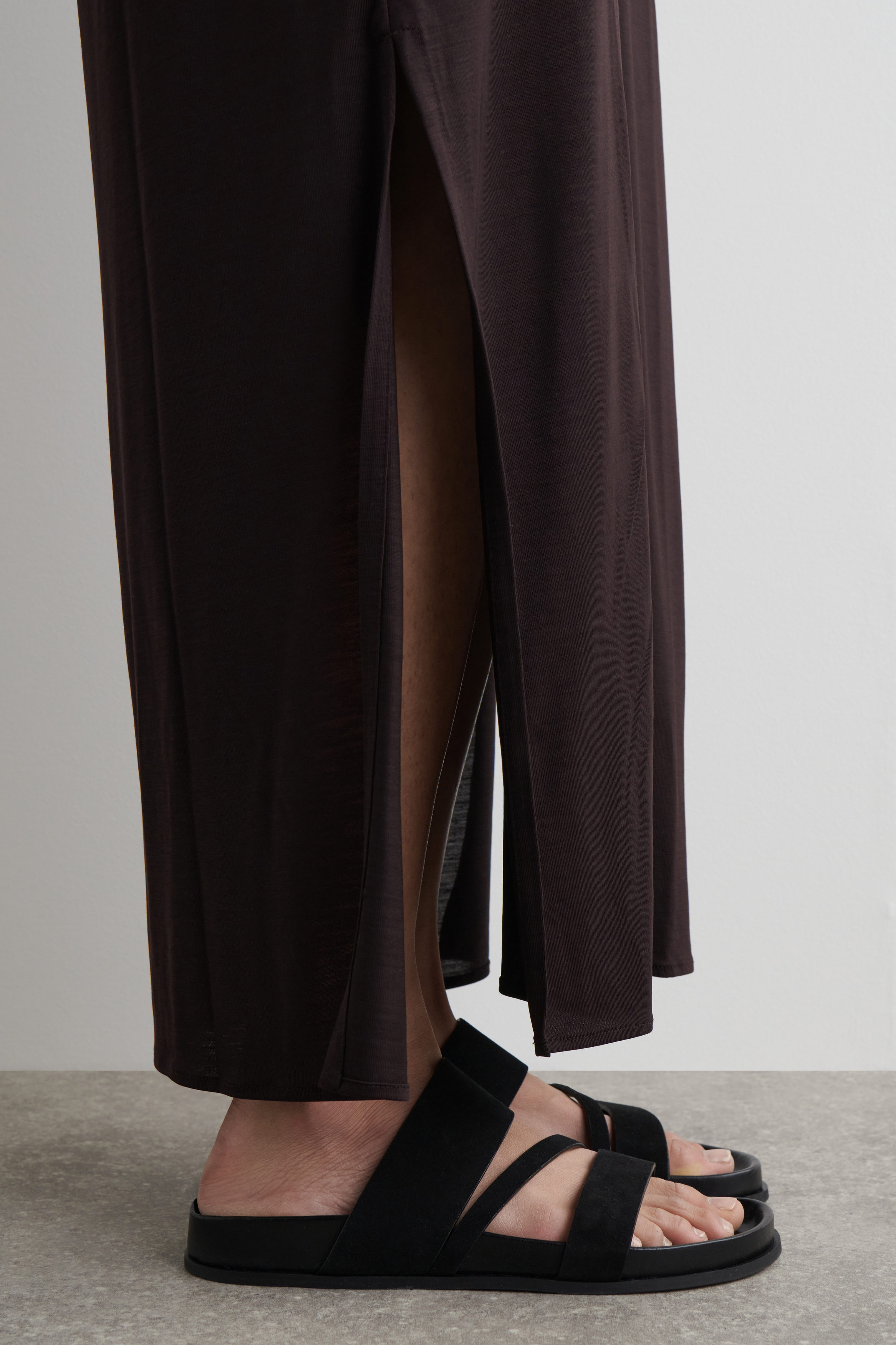 Multi-Strap Suede Sandals
