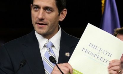 Democrats have long charged that Rep. Paul Ryan's (R-Wis.) Medicare voucher plan would "end" the entitlement program, and PolitiFact says that claim is the political world's biggest lie of th