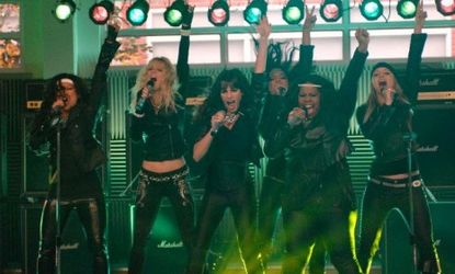 Will "The Prickly Spheres" be more convincingly gritty that the "Glee" girls' recent attempt to rock out?