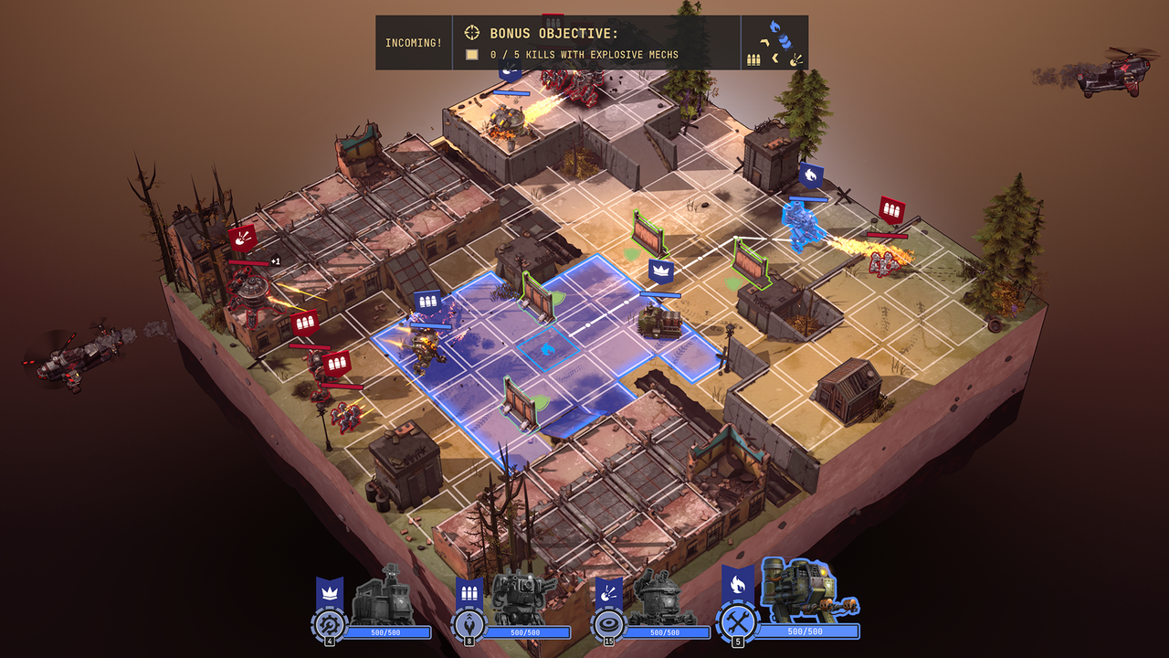 Grit and Valor - 1949 mech strategy