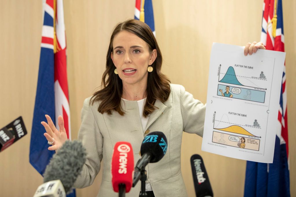 Jacinda Ardern.