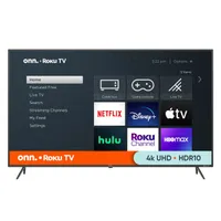 onn. 65” Class 4K UHD LED TV:&nbsp;$750 $448 at Walmart