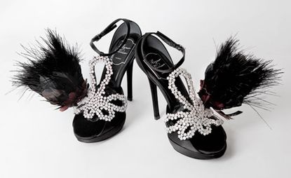 Made with 55-carat diamond-encrusted shoe 