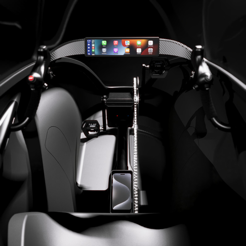 The IRIS eTrike cockpit by Grant Sinclair