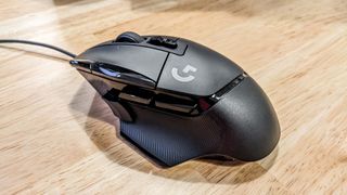 Logitech G502 X on desk