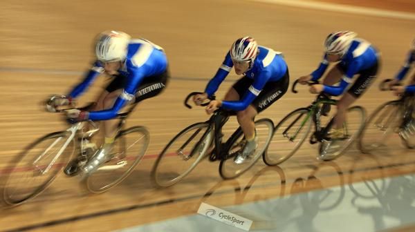 The Victorians were powerful and smooth in the team pursuit final.