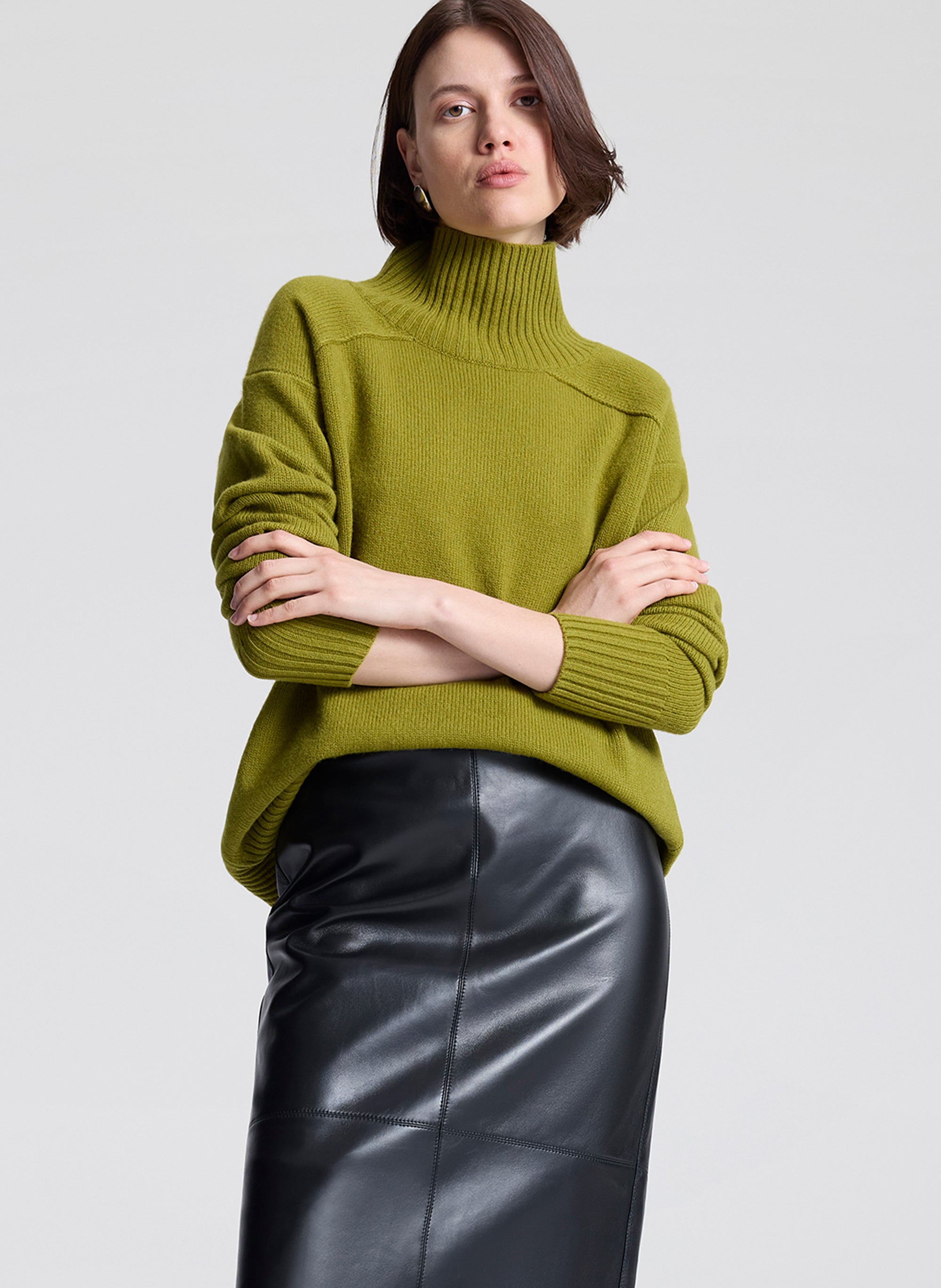 Archie Cashmere Turtleneck Sweater