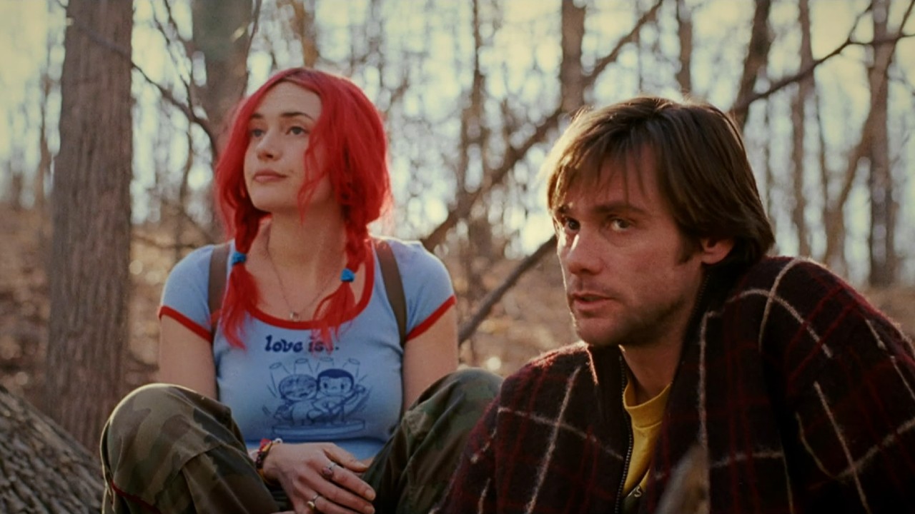 Kate Winslet and Jim Carrey in Eternal Sunshine of the Spotless Mind