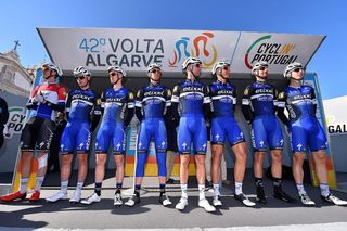 The Etixx - Quick-Step team at sign on