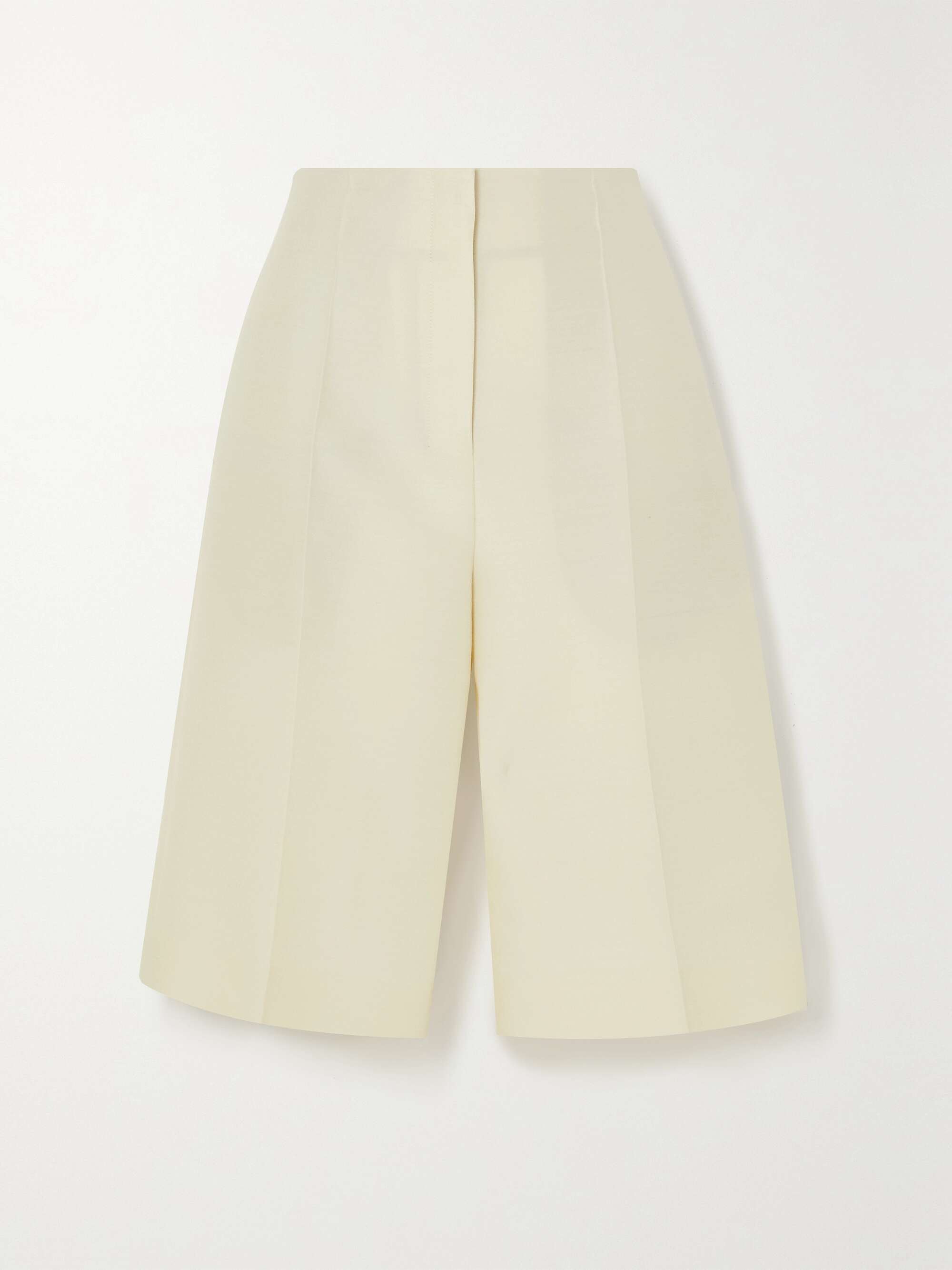 Flash Wool and Silk-Blend Shorts