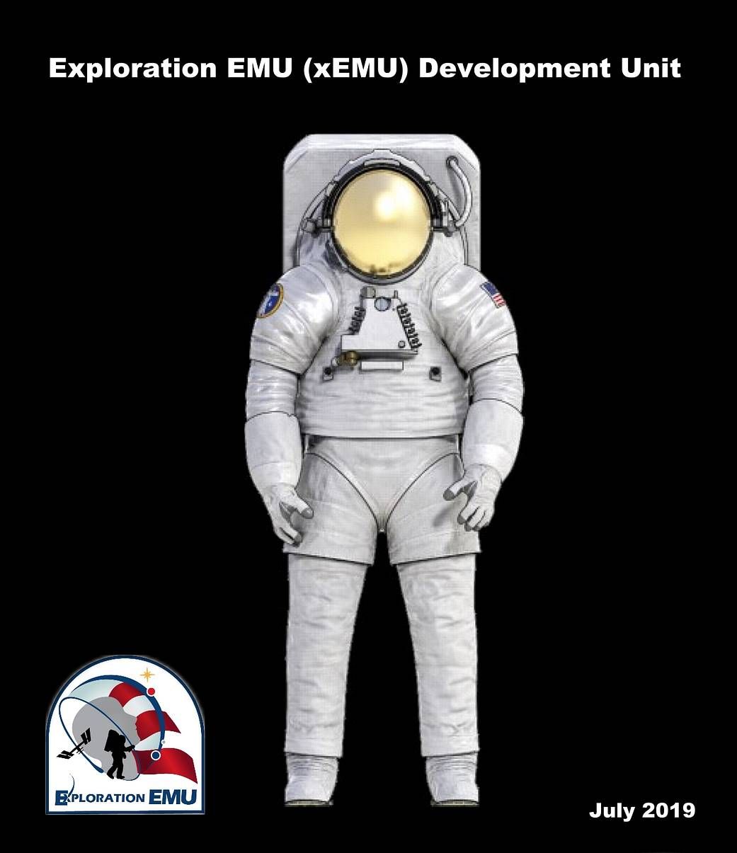 NASA is developing the Exploration Extravehicular Mobility Unit, or xEMU, as a spacesuit for astronauts on the moon as part of the Artemis program.