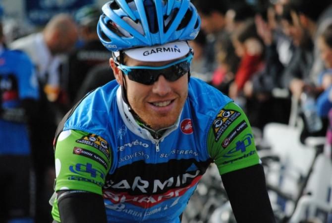 Tyler Farrar takes it easy