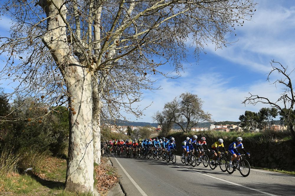 Scenery along the route of stage 2 at Volta a Catalunya