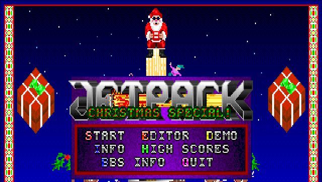 retro christmas games