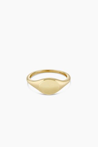 Gorjana 14k Gold Bespoke Signet Ring