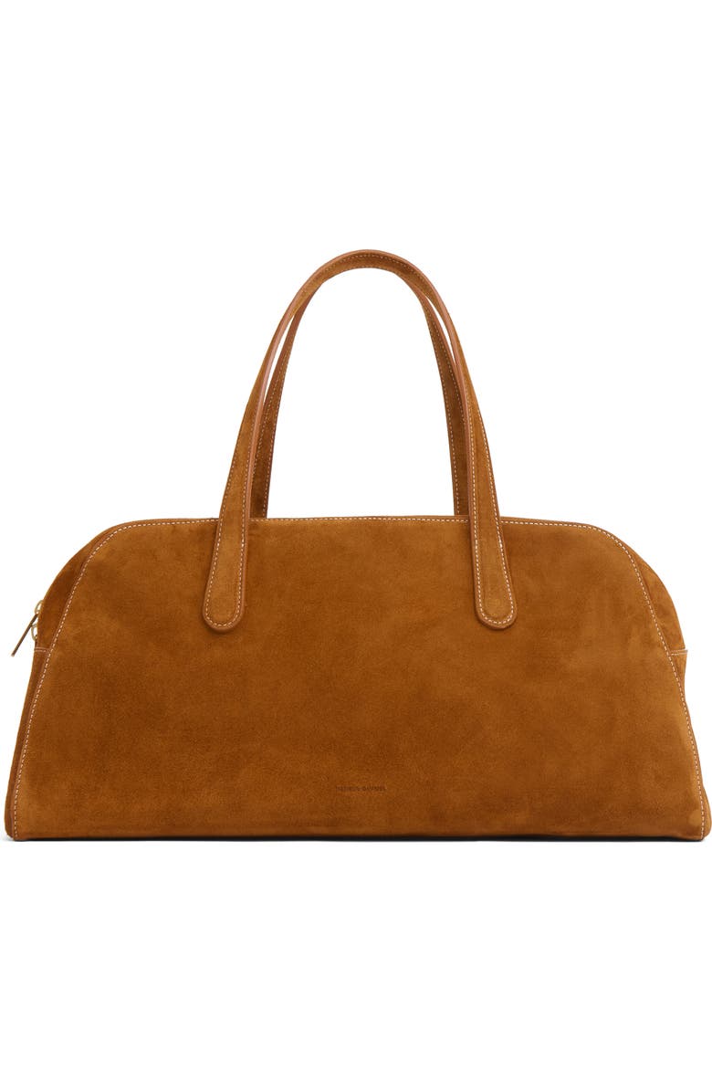 Large Helios Suede Shoulder Bag