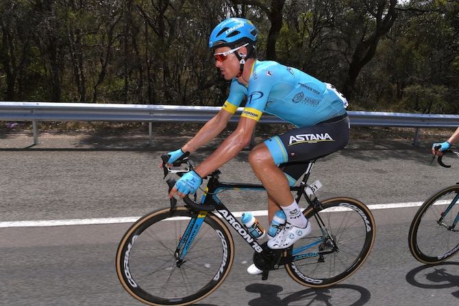 Luis Leon Sanchez (Astana) put in an attack in the last stages of the race
