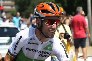 Mark Cavendish (Dimension Data) at the start of stage 11 at the Tour de France