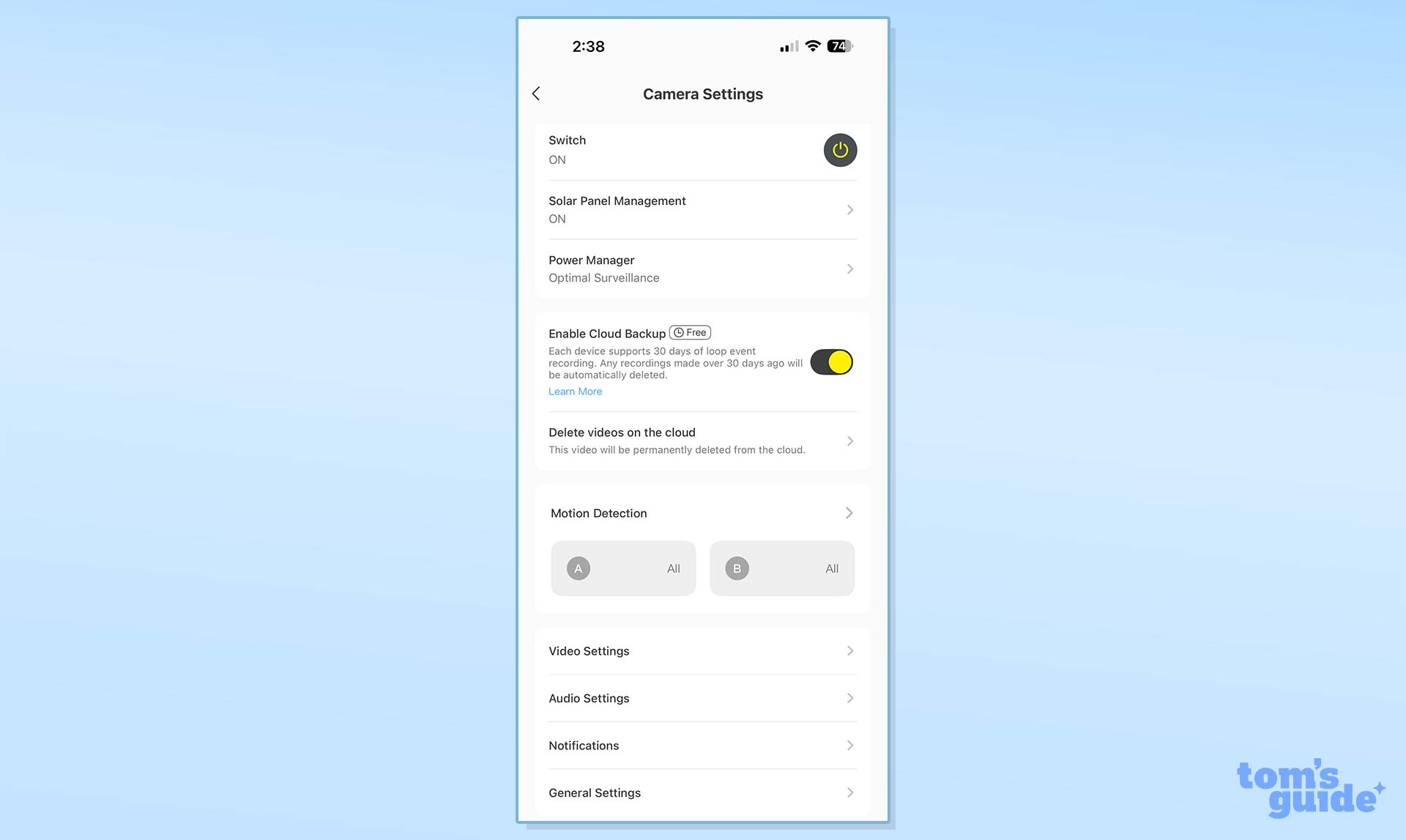 Baseus Security app