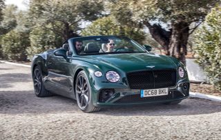 The Bentley Continental GT Convertible