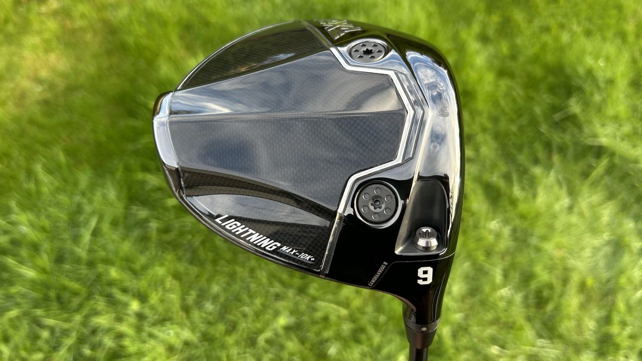 PXG Lightning Max 10K driver sole of the club