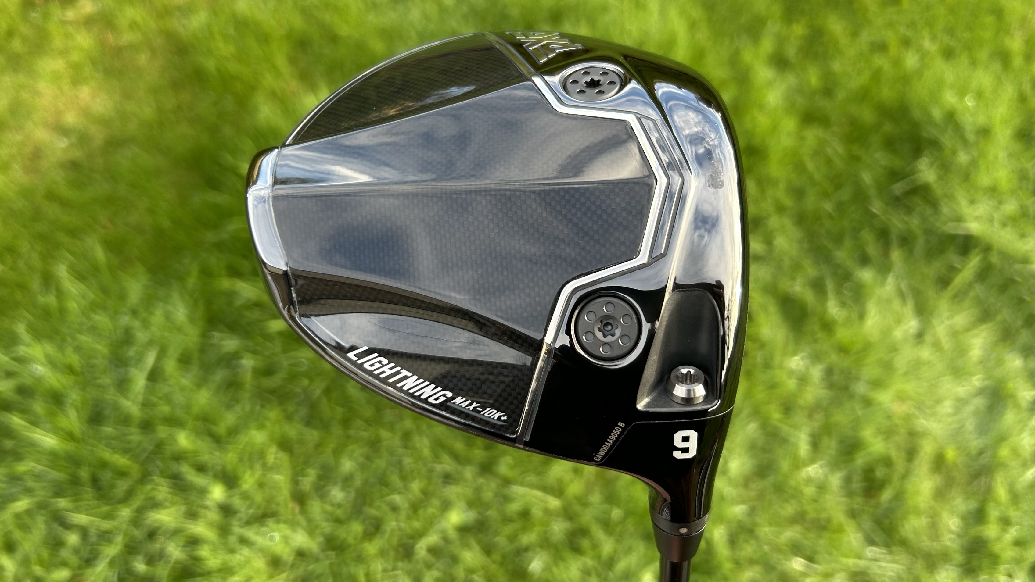 PXG Lightning Max 10K driver sole of club