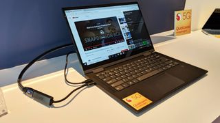 Qualcomm and Lenovo's Project Limitless First 5G PC. (Credit: Tom's Hardware)