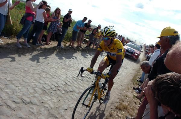 Sylvain Chavanel (Quick Step) had a day to forget on the cobbles of northern France.