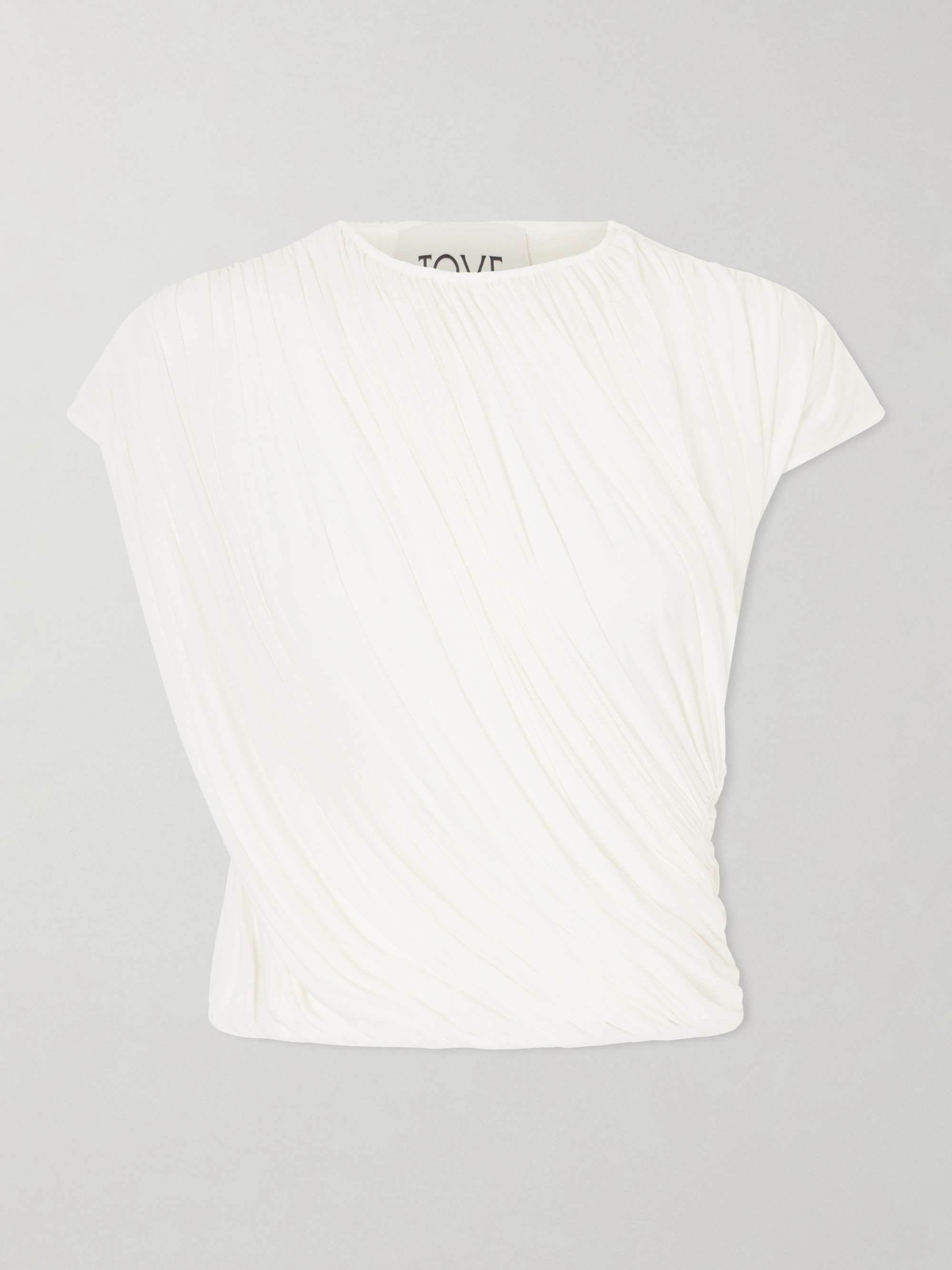 Murle Ruched Jersey Blouse