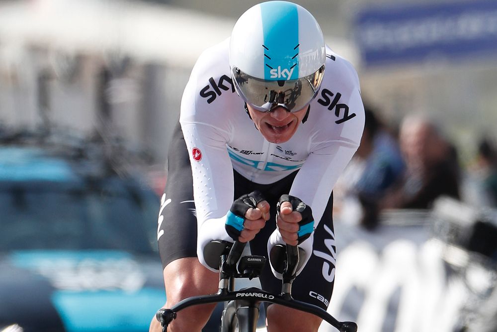 Chris Froome finished 10th overall at the Ruta del Sol