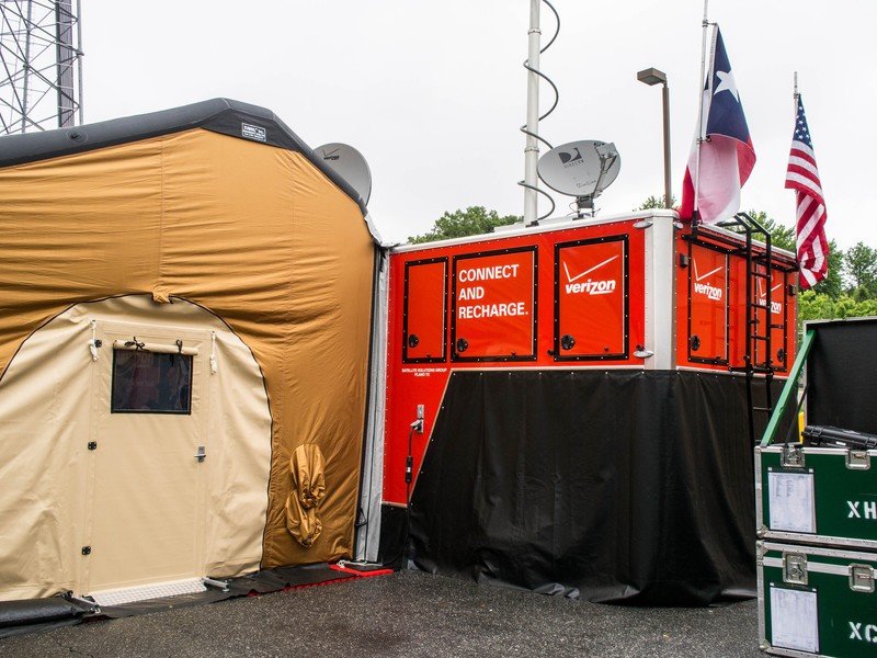 Verizon portable office