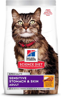 Hill's Science Diet Dry Cat Food Sensitive Stomach &amp; Skin
RRP: $64.99 | Now: $47.99 | Save: $17.00 (28%)