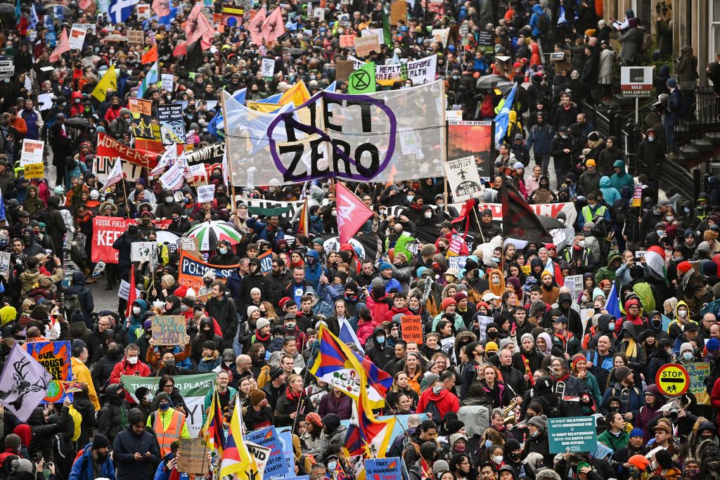 Climate protesters