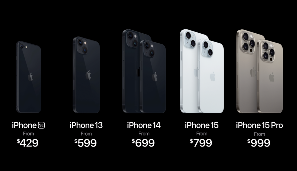 apple iphone 15 release year