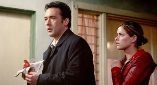 John Cusak and Amanda Peet in 'Identity'