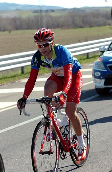 Race leader Julien El Far&egrave;s (Cofidis)